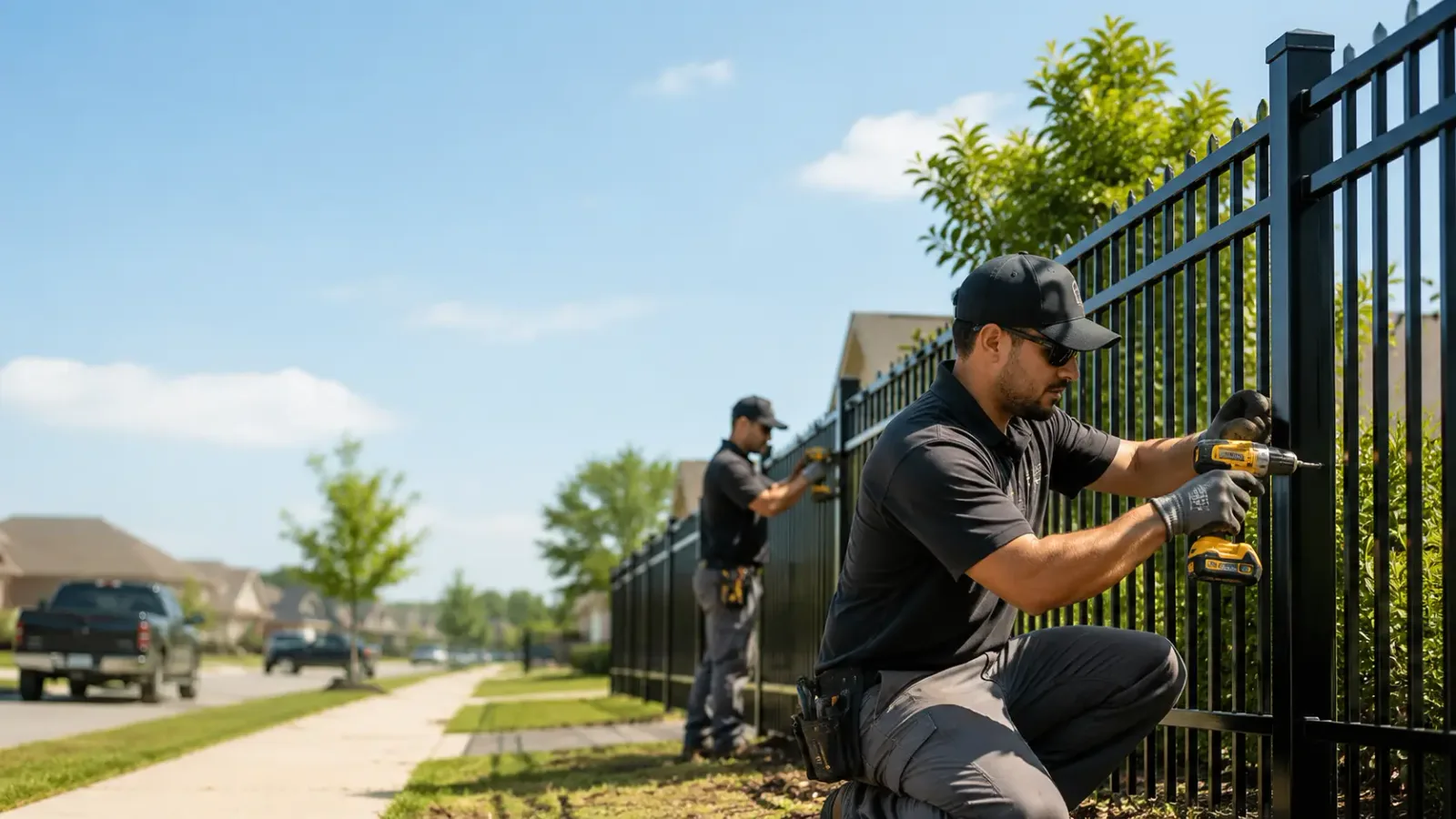 Metal Fence Installation in Wheaton, MO